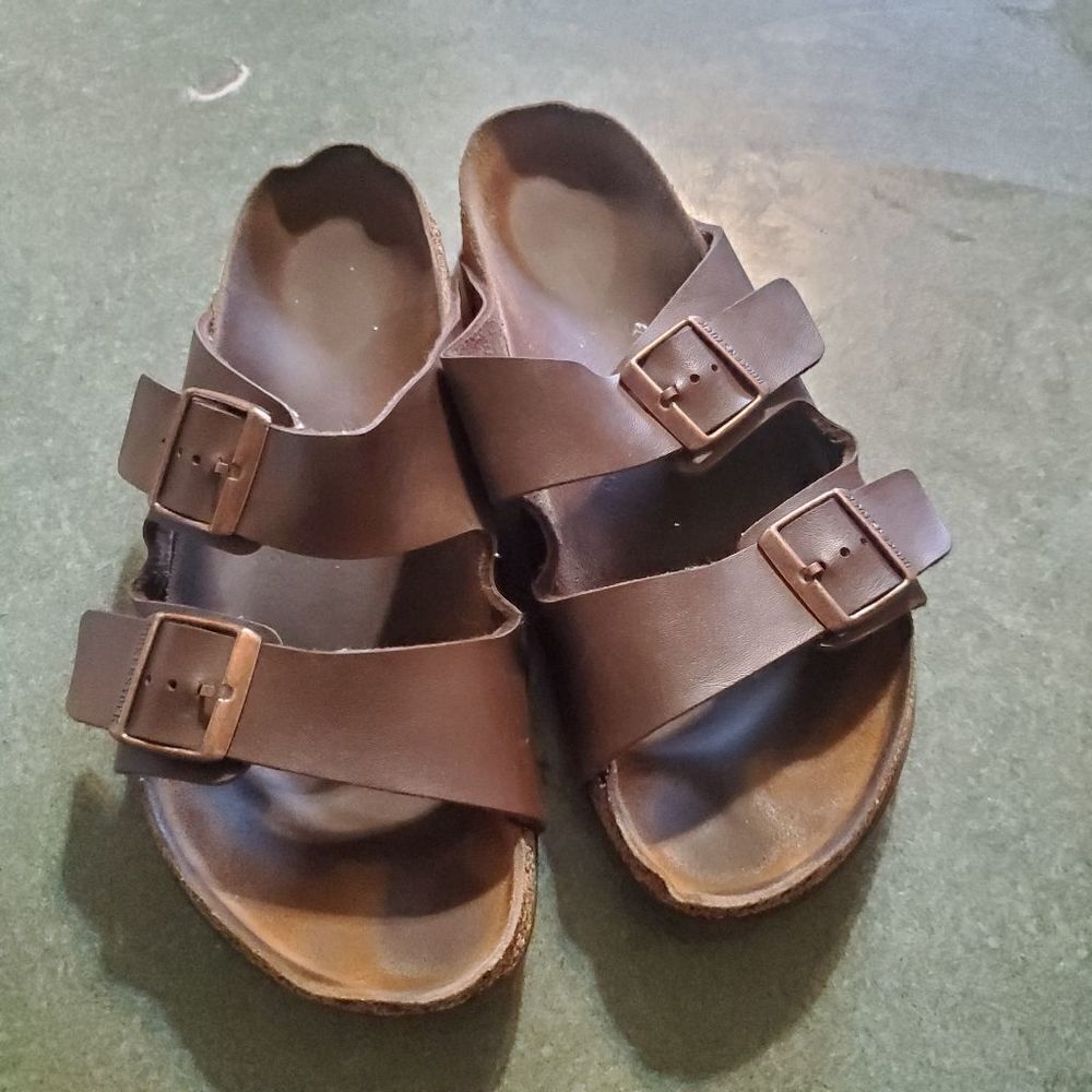 Birkenstock Arizona brown sandals sz 41